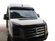 Volkswagen Crafter 2006–2016 Forrudevisir på ramme V1 (sort højglans, 5 mm) foto 1