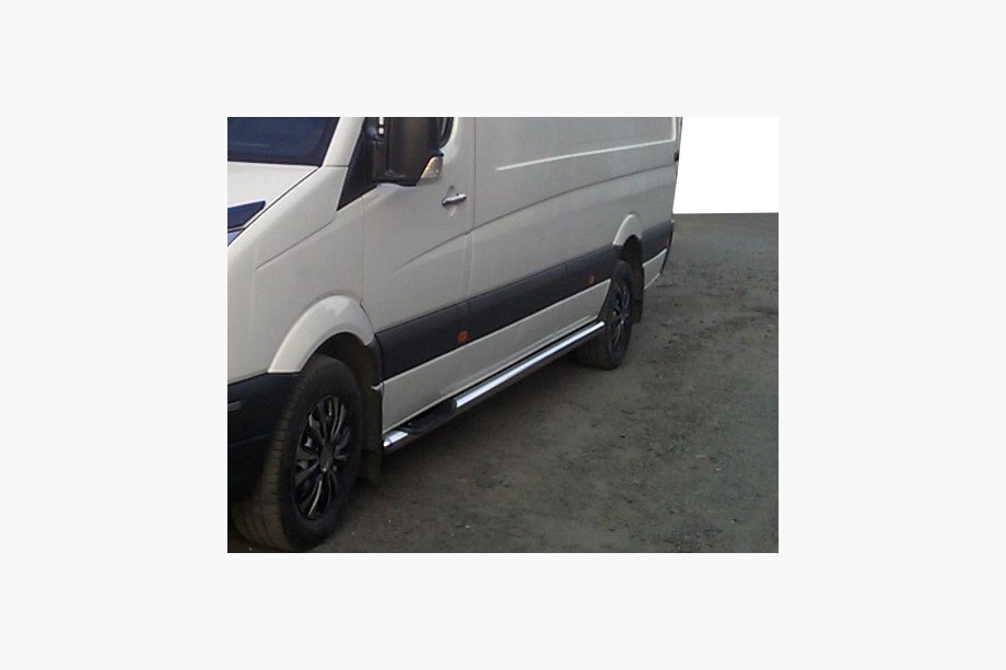 Nissan Interstar 2002–2010 Siderør (2 stk., rustfrit stål) Kort akselafstand Image