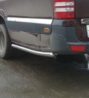 Volkswagen Crafter 2006–2016 Siderør bag baghjulet (2 stk., rustfrit stål) Lang, 70 mm foto 5