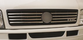 Volkswagen LT 1995–2006 Grilllister (8 stk., rustfrit stål) foto 1