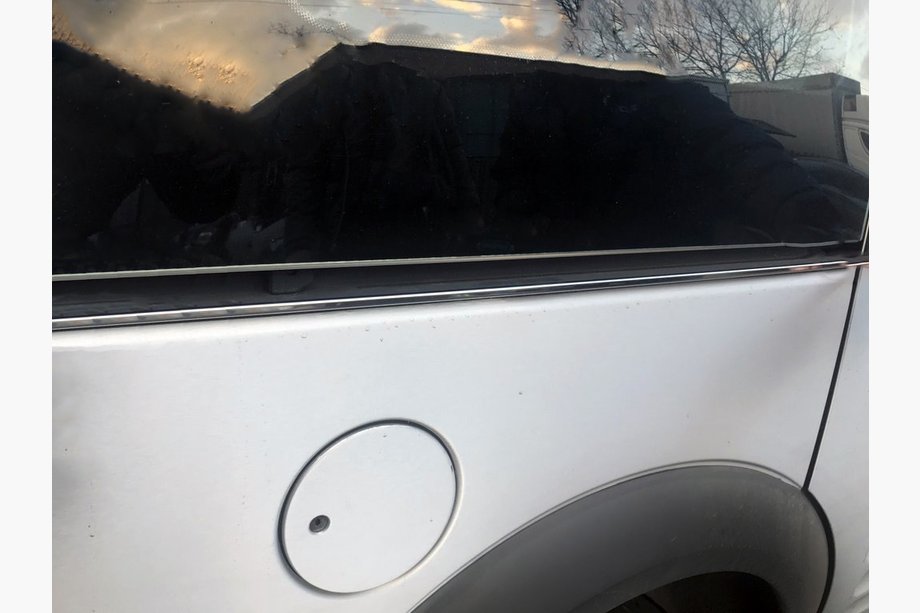 Fiat Doblo I 2005–2010 Kromliste under skydedør (2 stk., rustfrit stål) Image