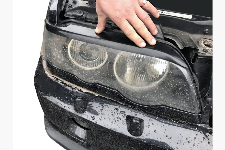 BMW X5 E53 1999–2006 Forlygteøjenlåg (2 stk., til lakering) Image
