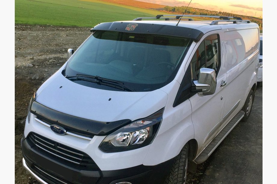 Ford Custom 2013–2022 Solskærm til forruden (med beslag) Image