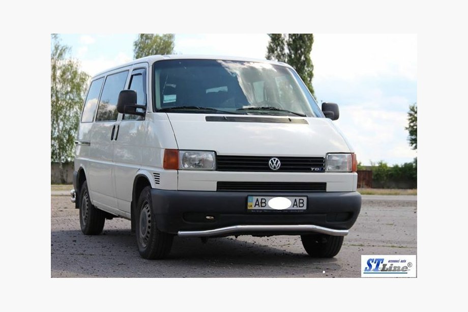Volkswagen T4 Caravelle/Multivan 1990–2003 Nedre enkeltbølge ST007 (rustfrit stål) 60 mm Foto 3