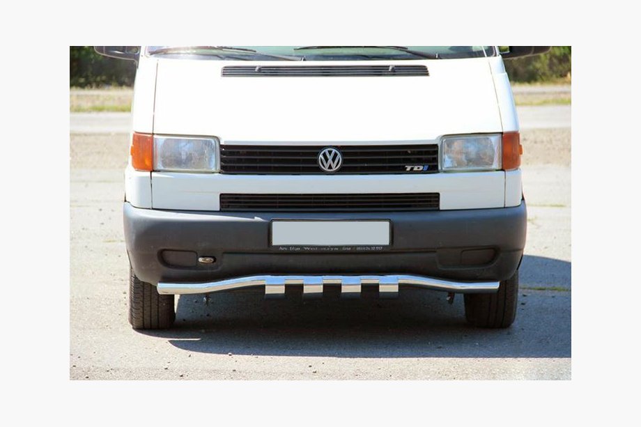 Volkswagen T4 Transporter 1990–2003 Frontbøjle med gitter ST010 (rustfri stål) 51 mm Image