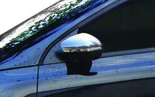 Volkswagen Scirocco 2008–2017 Spejlkapper (2 stk., rustfrit stål) Carmos - Tyrkisk stål foto 1
