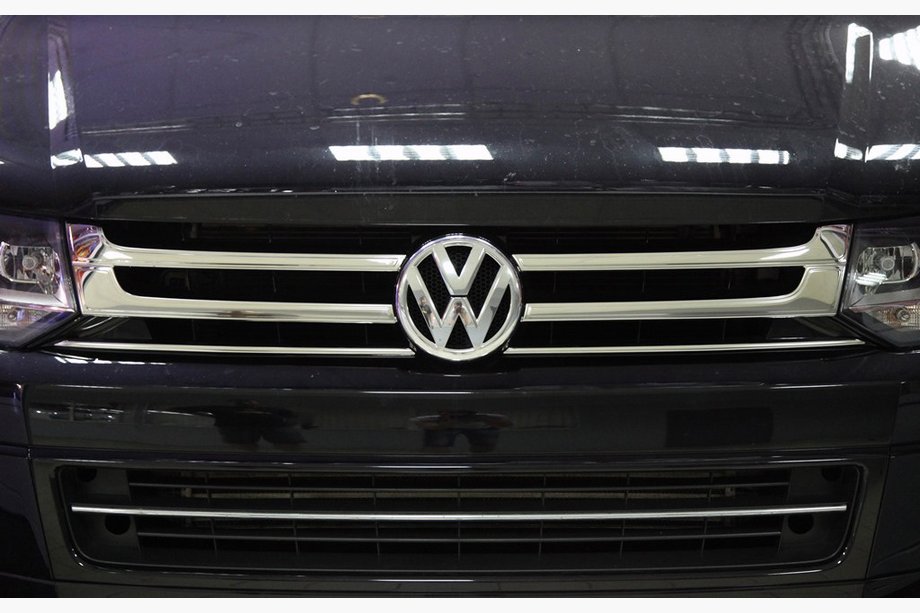 Volkswagen T5 2010–2015 Grillister (Omsa, 4 stk., rustfrit stål) Image