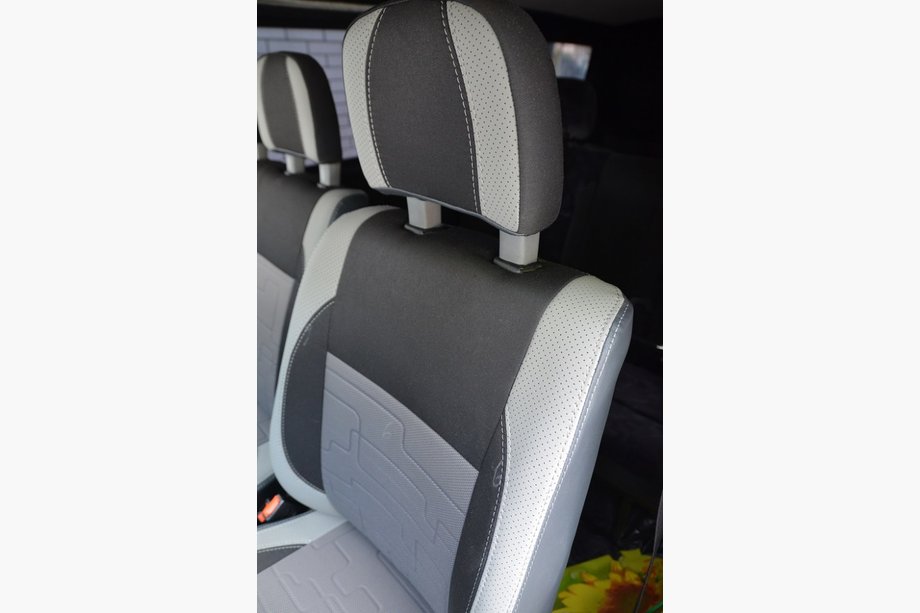 Volkswagen T4 Caravelle/Multivan 1990–2003 Sædeovertræk (kunstlæder↗stof, Premium) Foto 3