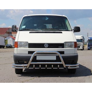 Kængurubøjle WT003 Plus-2 (rustfrit stål) Volkswagen T4 Caravelle/Multivan 1990–2003 foto 2