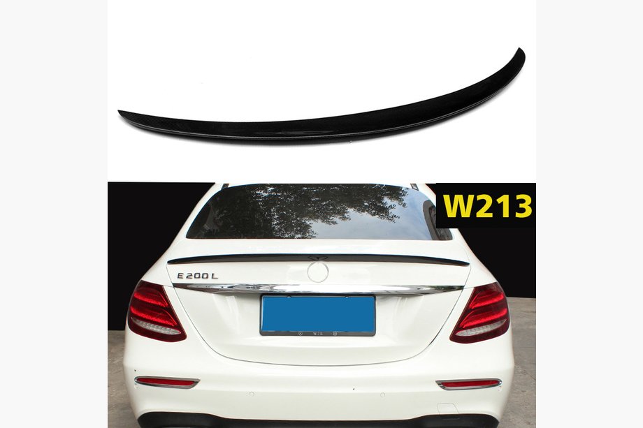 Mercedes E-klasse W213 2016–2023 Cixtai spoiler (grundet til lakering) Image