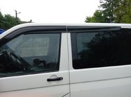 Volkswagen T5 Transporter 2003–2010 Vindafvisere til vinduer (4 stk., Sunplex Sport) foto 7