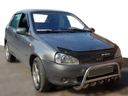 Lada Kalina 2004–2011 Bullbar WT003 (60 mm, rustfrit stål) foto 1