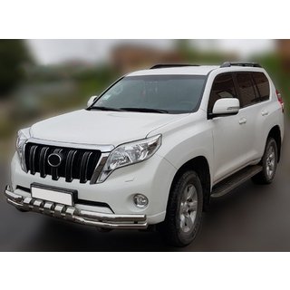 Frontbøjle F3-31 (rustfrit stål) Toyota Land Cruiser Prado 150 2009–2023 foto 1