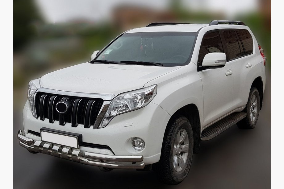 Toyota Land Cruiser Prado 150 2009–2023 Frontbøjle F3-31 (rustfrit stål) Image