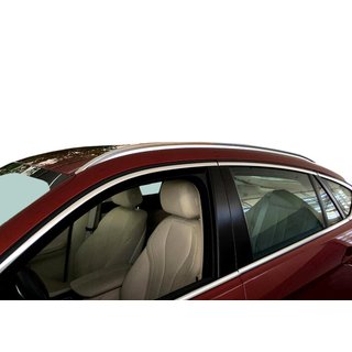 Integrerede tagrælinger i krom OEM (aluminium, montering med lim) BMW X6 F16 2014–2019 foto 1