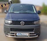 Volkswagen T5 2010–2015 Frontbøjle F3-42 (rustfrit stål) foto 4