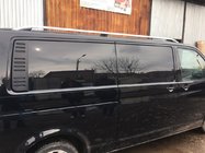 Volkswagen T5 2010–2015 Tagrælinger CROWN (mat grå) Lang akselafstand foto 3