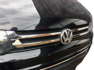 Volkswagen T5 2010–2015 Delte kølergrill-lister (Carmos, 4 stk., rustfrit stål) foto 1