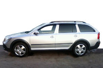 Skoda Octavia II A5 2010–2013 Vindafvisere SW (4 stk., Cobra) foto 1
