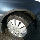 Volkswagen Jetta 2011–2018 Hjulbuekanter (4 stk., sorte) foto 1