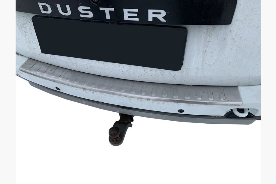 Renault Duster 2008–2017 NEDSAT! Carmos bagkofangerbeskytter med bukkant (rustfrit stål) Image