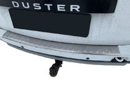 Renault Duster 2008–2017 NEDSAT! Carmos bagkofangerbeskytter med bukkant (rustfrit stål) foto 1