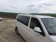 Volkswagen T5 Multivan 2003–2010 Tagrælinger Skyport (hvide) foto 3