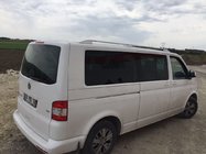 Volkswagen T5 Multivan 2003–2010 Tagrælinger Skyport (hvide) foto 5