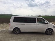 Volkswagen T5 Multivan 2003–2010 Tagrælinger Skyport (hvide) foto 9