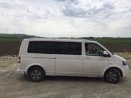 Volkswagen T5 Multivan 2003–2010 Tagrælinger Skyport (hvide) foto 10