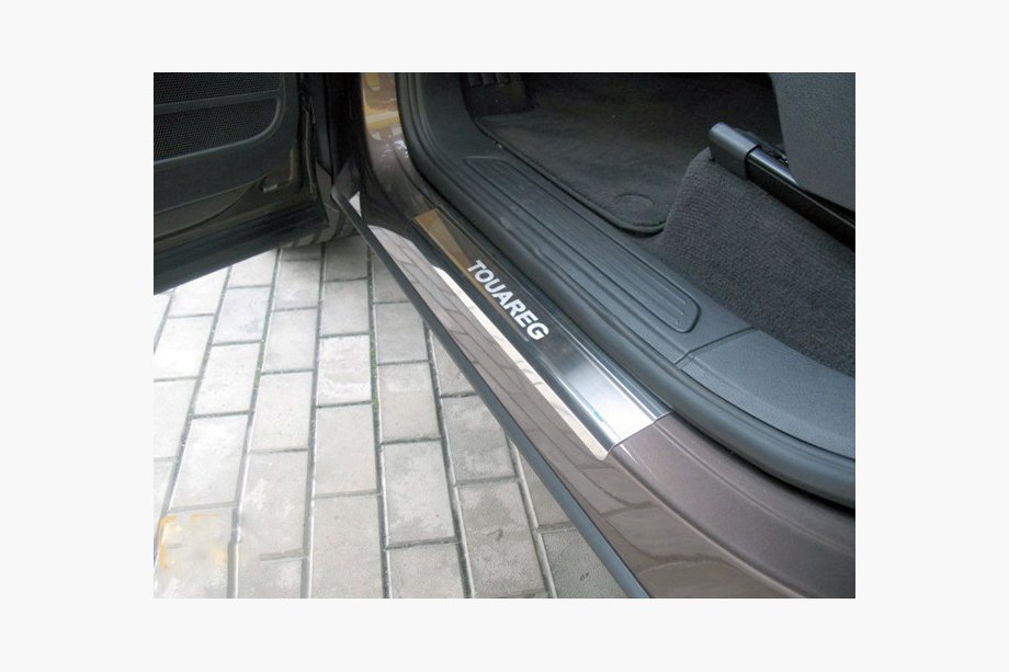Volkswagen Touareg 2010–2018 Dørtrinslister Nataniko (4 stk., rustfrit stål) Image