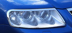 Volkswagen Touareg 2002–2010 Krom lygteafdækninger til forlygter 2003-2008 (2 stk., plast) foto 1