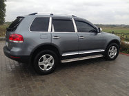 Volkswagen Touareg 2002–2010 Tagrælinger i krom (plastfødder) Metalbeslag foto 3