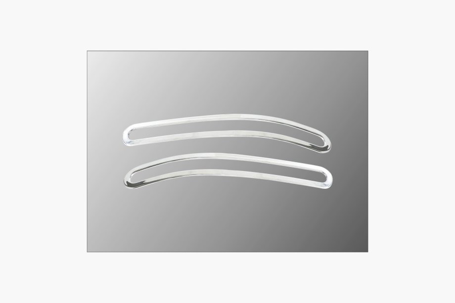 Volkswagen Touareg 2002–2010 Kromrammer til tågeforlygter (2 stk., plast) Image