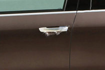 Volkswagen Touareg 2010–2018 Dørgrebsdæksler (4 stk., rustfrit stål) OmsaLine - italiensk rustfrit stål foto 3