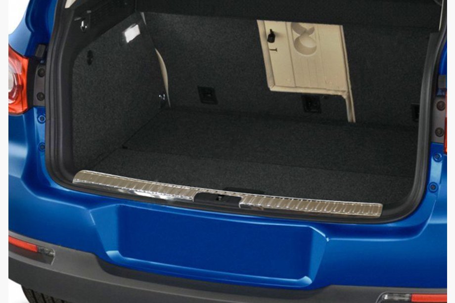 Volkswagen Tiguan 2007–2016 OmsaLine bageste dørtrinliste i rustfrit stål Blank Foto 3