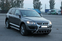 Volkswagen Touareg 2002–2010 Frontbøjle WT003 Special (rustfrit stål) foto 2