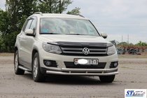 Volkswagen Tiguan 2007–2016 Frontbøjle ST016 (rustfrit stål) foto 2