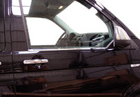 Volkswagen T6 2015–2024 Vindueslister (2 stk., rustfrit stål) foto 3