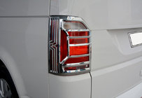Volkswagen T6 2015–2024 Kromrammer til baglygter OmsaLine (2 stk., ABS krom) foto 1