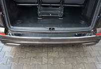 Volkswagen T6 2015–2024 Omsa blank bagkofangerliste (1 dør, rustfrit stål) foto 3