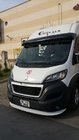 Fiat Ducato 2006–2025 Forrudevisir (sort højglans, 5 mm) foto 5