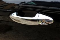 Ford Fiesta 2008–2017 Dørgrebsdæksler (4 stk., rustfrit stål) OmsaLine - italiensk rustfrit stål foto 1