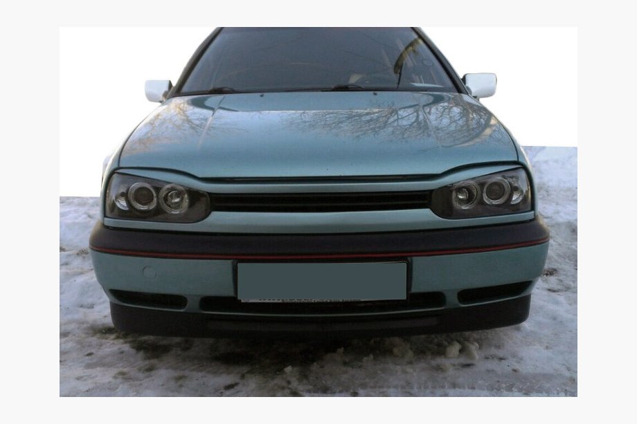 Volkswagen Golf 3 1991–2001 Øjenbryn til kølergrill og forlygter (til lakering) Image