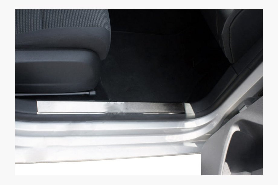 Seat Leon 2005–2012 OmsaLine indvendige dørtrinslister (2 stk., rustfrit stål) Image