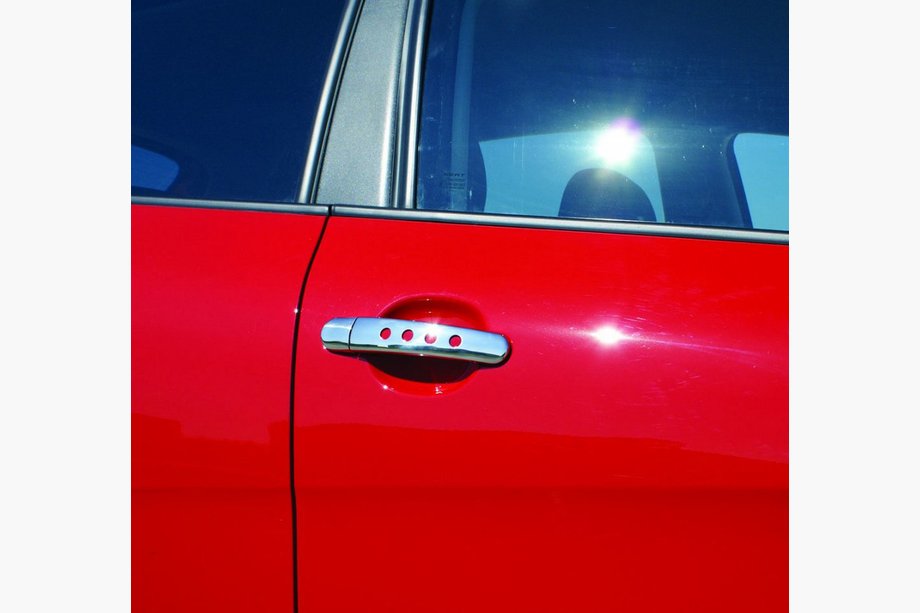 Skoda Octavia II A5 2010–2013 Dørgrebskapper med huller (4 stk., rustfrit stål) Image