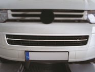Volkswagen T5 2010–2015 Dækliste til kofangergrill (rustfrit stål) Carmos - tyrkisk rustfrit stål foto 5