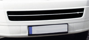 Volkswagen T5 Caravelle 2004–2010 Dækliste til kofangergrill (rustfrit stål) foto 3