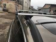 Volkswagen T5 2010–2015 Låsbare tværstænger til integrerede tagrælinger (2 stk.) foto 4