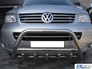 Volkswagen T5 Caravelle 2004–2010 Kængurugitter WT003 (rustfrit stål) foto 8